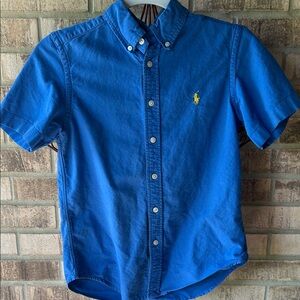 Ralph Lauren Kids Royal Blue Button-Down Shirt